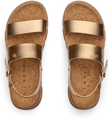 REEF Women's Sandals, Vista Luxe Liah Sunset Bronze
