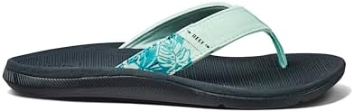 REEF Santa Ana Womens Flip Flop, Arch Support, Water Friendly, Non Marking Outsole Mint