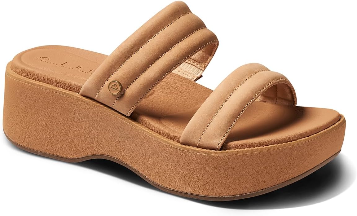 REEF Women's Lofty Lux Hi Slides Natural