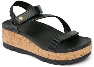 REEF Women's Vista Higher Luna Platform Sandal, Adjustable Strap initial