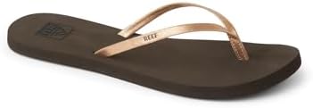 REEF Womens Bliss Nights Flip Flop Rose Gold