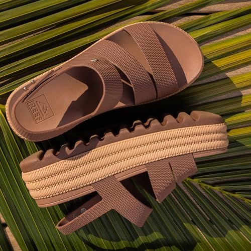 REEF Womens Sandals, Water Vista Higher 2 Chocolate