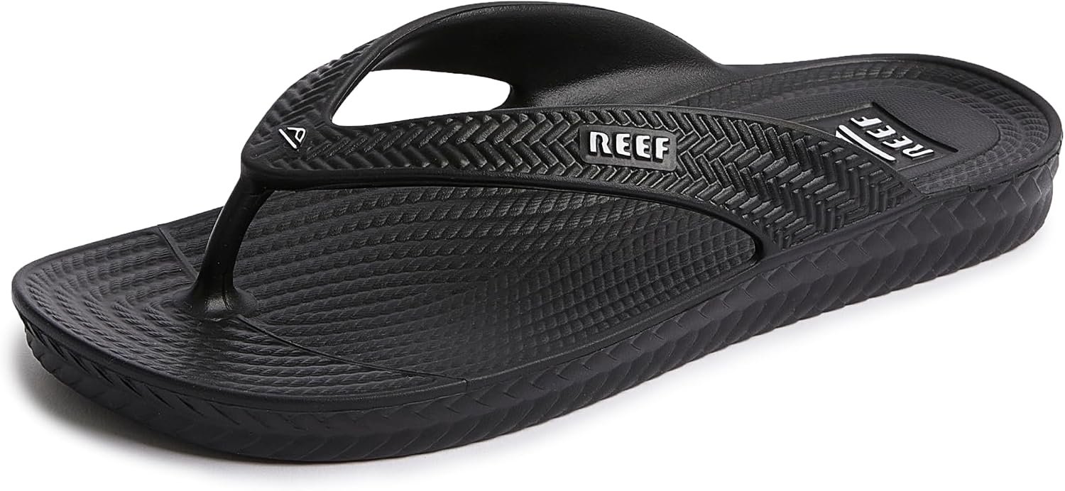 REEF Women's Water Court Beach Flip Flops Black