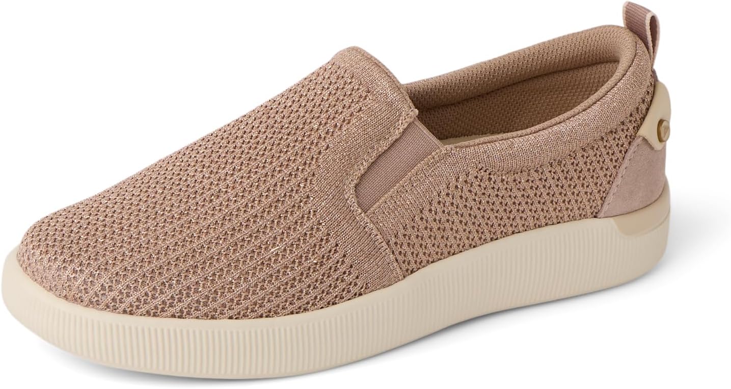 REEF Women's Neptune Elyse Slip-On Shoes Warm Taupe Metallic