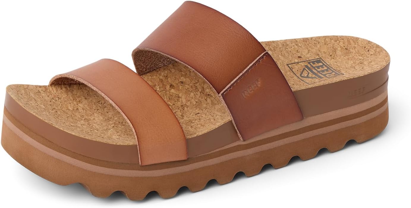 REEF Women's Sandals, Cushion Vista Hi Espresso Duo