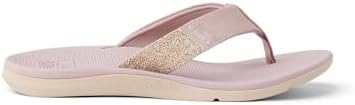 REEF Santa Ana Womens Flip Flop, Arch Support, Water Friendly, Non Marking Outsole Pale Mauve