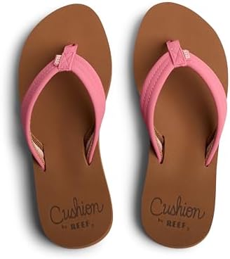 REEF Womens Sandals, Reef Cushion Breeze Strawberry Pink