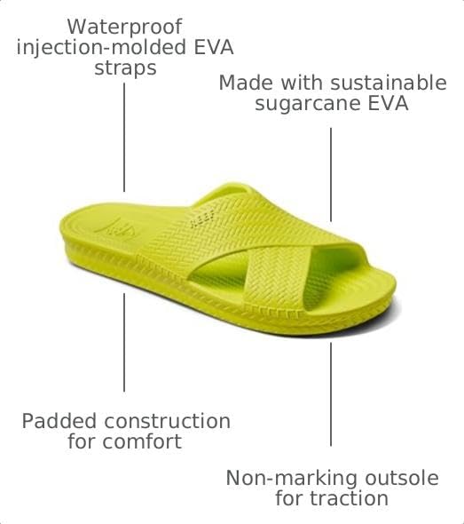 REEF Women's Water Xslide Sandals Lime