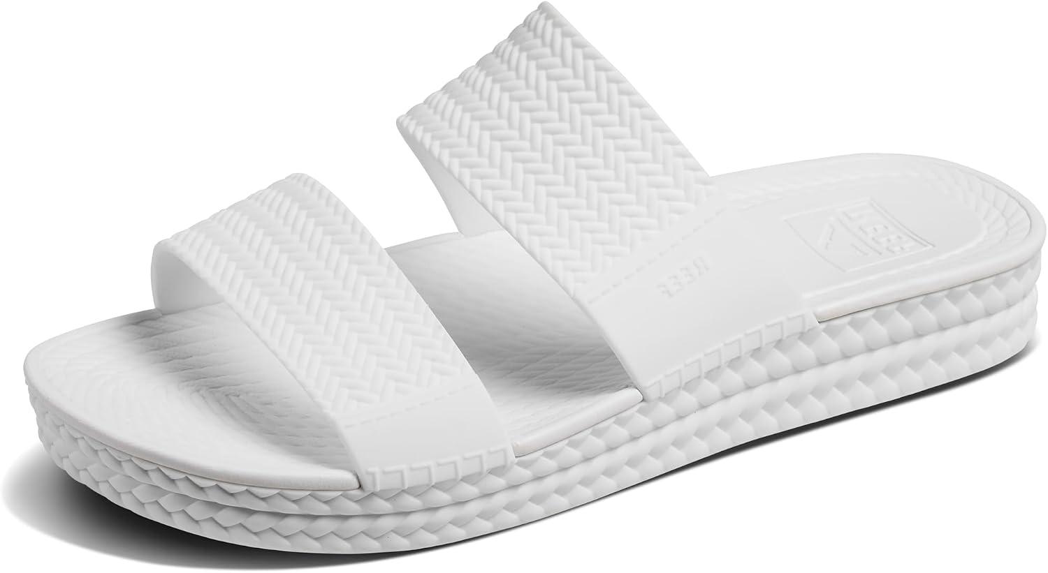 REEF Women's Water Vista Slide Platform Slides White