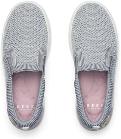 REEF Women's Neptune Elyse Slip-On Shoes Grey