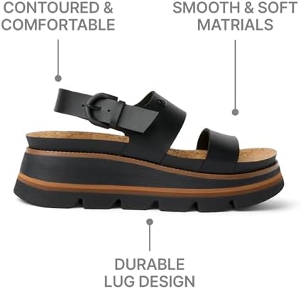 REEF Women's Sandals, Vista Luxe Liah Black