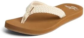 REEF Baja Maria Womens Flip Flop Sandal, Soft Cushion Footbed BrownVintage