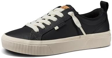 REEF Women's Lay Day Dawn Leather Shoes Black Leather