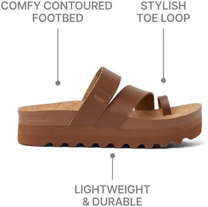 REEF Women's Sandals, Vista Hi Layla Chocolate