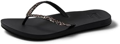 Reef Women’s Cushion Stargazer Flip Flop Sandal BlackBronze