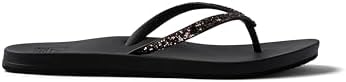 Reef Women’s Cushion Stargazer Flip Flop Sandal BlackBronze