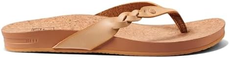 REEF Women's Cushion Court Twist Flip Flops Seashell