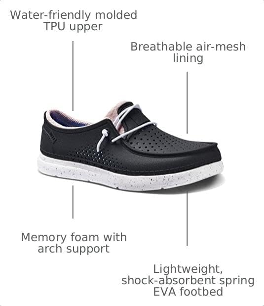 REEF Water Coast Womens Shoe Black