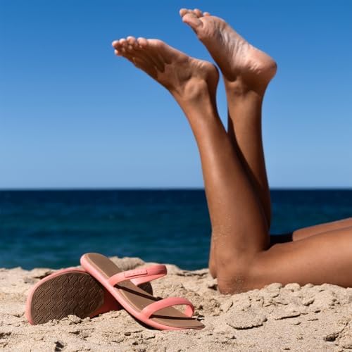 REEF Womens Sandals, Water Willow Marina Burnt Coral