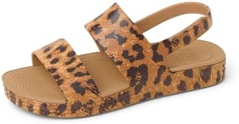 REEF Womens Sandals, Water Vista Leopard