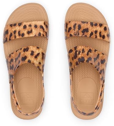 REEF Womens Sandals, Water Vista Leopard