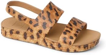 REEF Womens Sandals, Water Vista Leopard