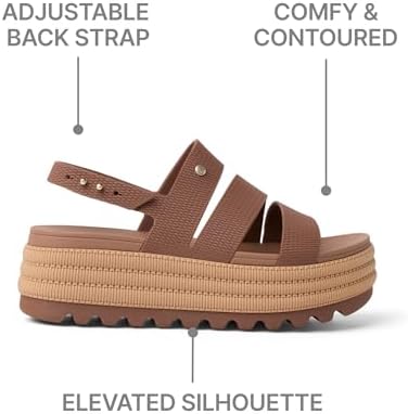 REEF Womens Sandals, Water Vista Higher 2 Chocolate
