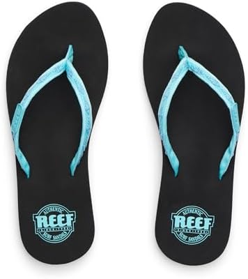 REEF Womens Sandals, Ginger BlueBlack