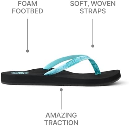 REEF Womens Sandals, Ginger BlueBlack