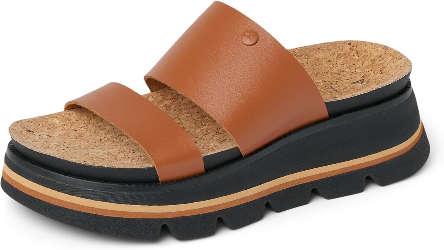 REEF Women's Vista Luxe Siaa Platform Sandals CocoaBlack