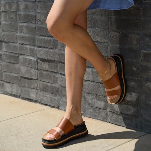 REEF Women's Vista Luxe Siaa Platform Sandals CocoaBlack