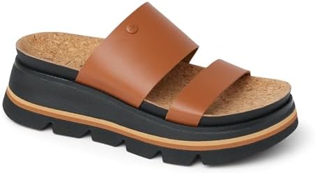 REEF Women's Vista Luxe Siaa Platform Sandals CocoaBlack