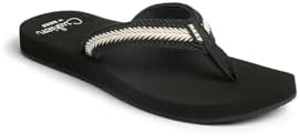 REEF Baja Maria Womens Flip Flop Sandal, Soft Cushion Footbed BlackVintage