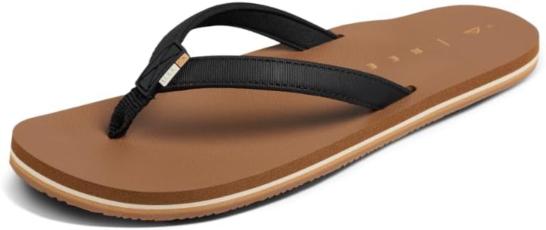 REEF Women's, Solana Sandal Black-tan