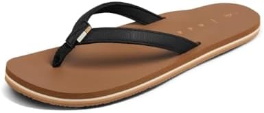 REEF Women's, Solana Sandal Black-tan