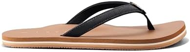 REEF Women's, Solana Sandal Black-tan