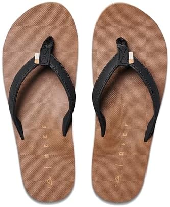 REEF Women's, Solana Sandal Black-tan