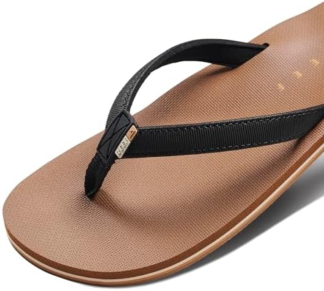 REEF Women's, Solana Sandal Black-tan