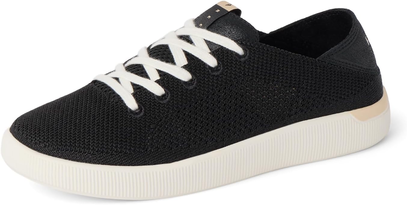 REEF Womens Neptune Shoes Metallic Black