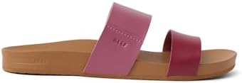 REEF Womens Sandals, Cushion Vista Burgundy Duo