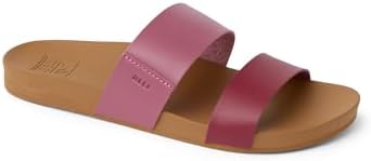 REEF Womens Sandals, Cushion Vista Burgundy Duo