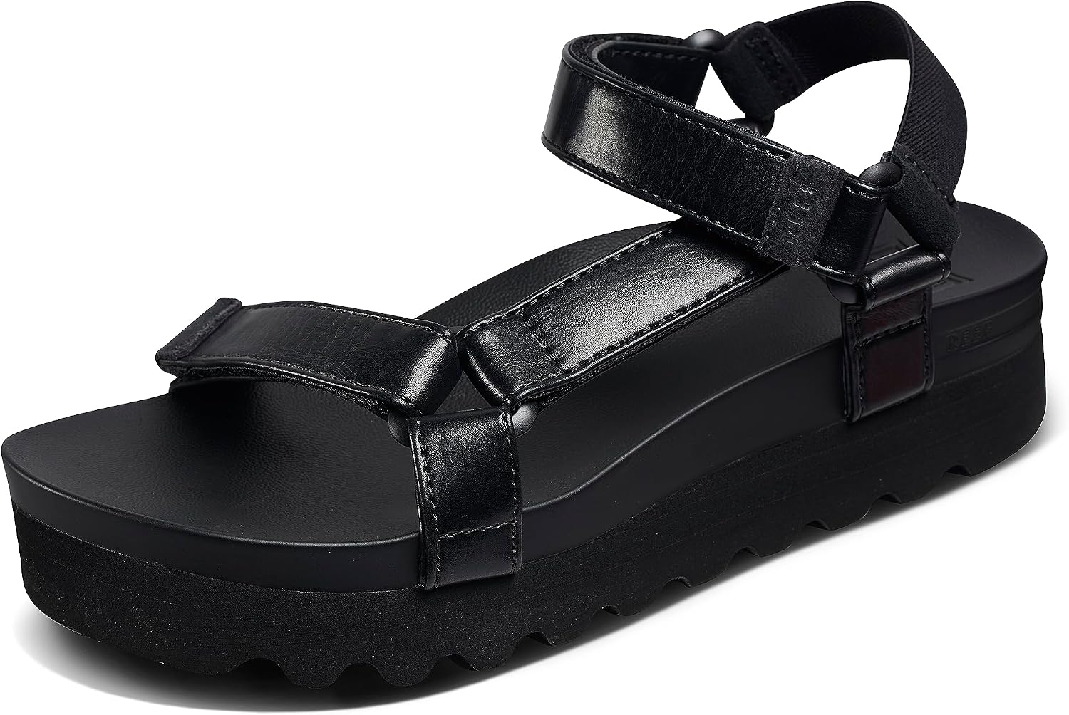 REEF Women's Cushion Rem Hi Platform Sandals Coco Black