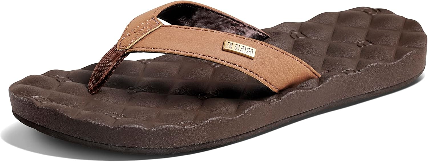 REEF Women's Dreams Flip Flops Brown