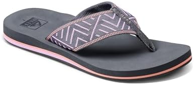REEF Women's Sandals Spring Woven Flip Flops Shadow
