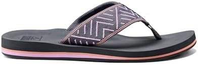 REEF Women's Sandals Spring Woven Flip Flops Shadow