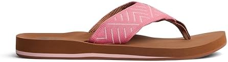 REEF Women's Sandals Spring Woven Flip Flops Strawberry Pink
