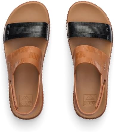 REEF Women's Sandals, Water Vista Higher BlackTan Duo