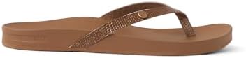 REEF Women's Sandals, Vista Ivy Chocolate Glitter
