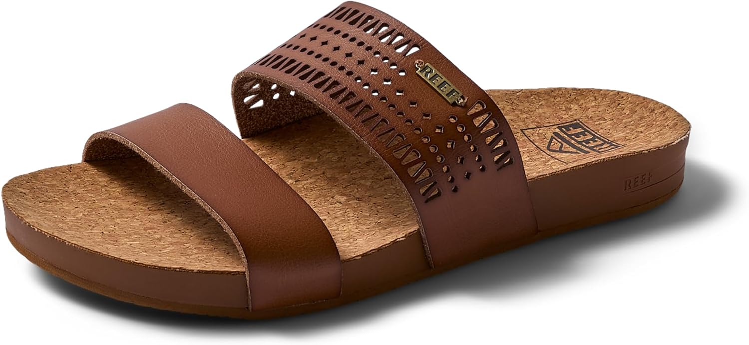 REEF Cushion Vista Perf Womens Sandal Coffee