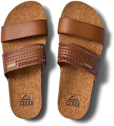REEF Cushion Vista Perf Womens Sandal Coffee